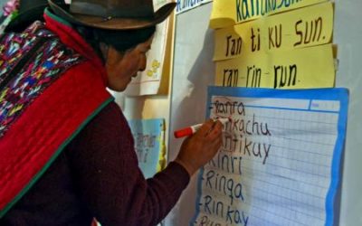 El Ministerio de Cultura peruano y el Gobierno Regional de Apurímac acuerdan la implementación de la ley de Lenguas Indígenas