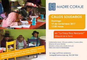 Cartel Callos Solidarios 2017