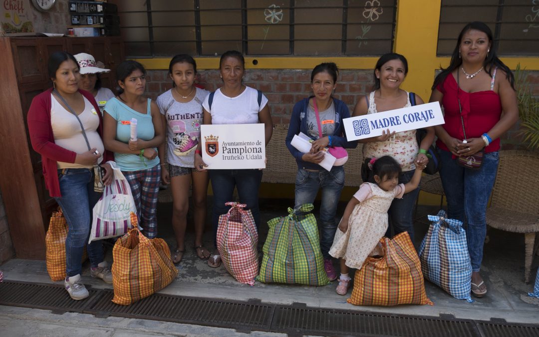 El Ayuntamiento de Pamplona y Madre Coraje concluyen un proyecto de apoyo a 200 familias afectadas por el ‘Niño Costero’ en Perú