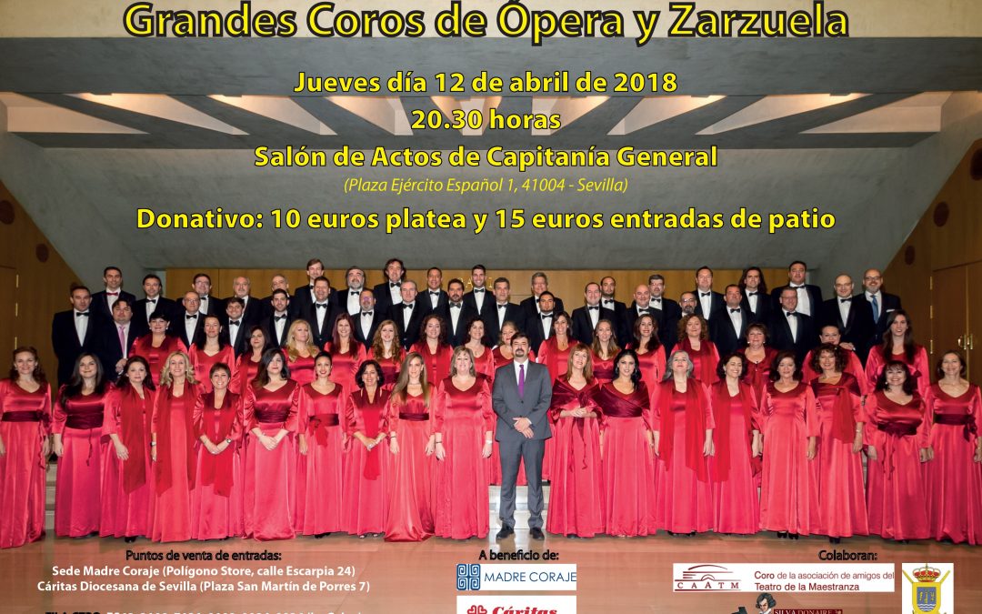 Grandes coros de ópera y zarzuela: 12 de abril