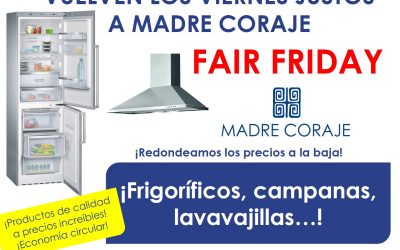 Promovemos la economía circular en Navidad y Rebajas bajando precios de electrodomésticos con una segunda vida en los ‘Viernes Justos’