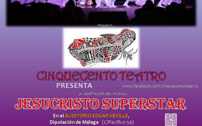 Cinquecento Teatro ofrece el 25 de enero la adaptación musical de Jesucristo Superstar a beneficio de Madre Coraje