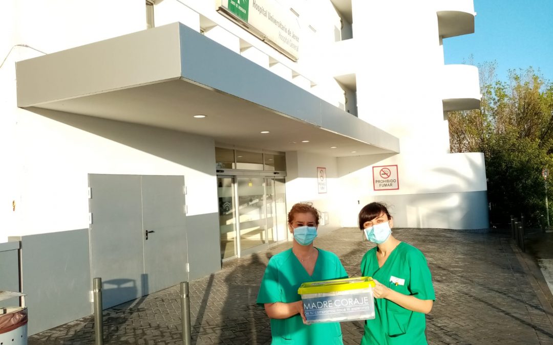 100 mascarillas para la Unidad de Oncología de Jerez