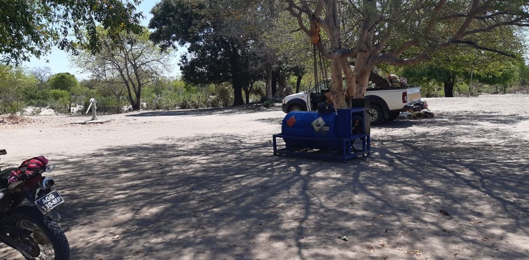 ¡Trabajos para encontrar agua para 1.000 familias en Mozambique!