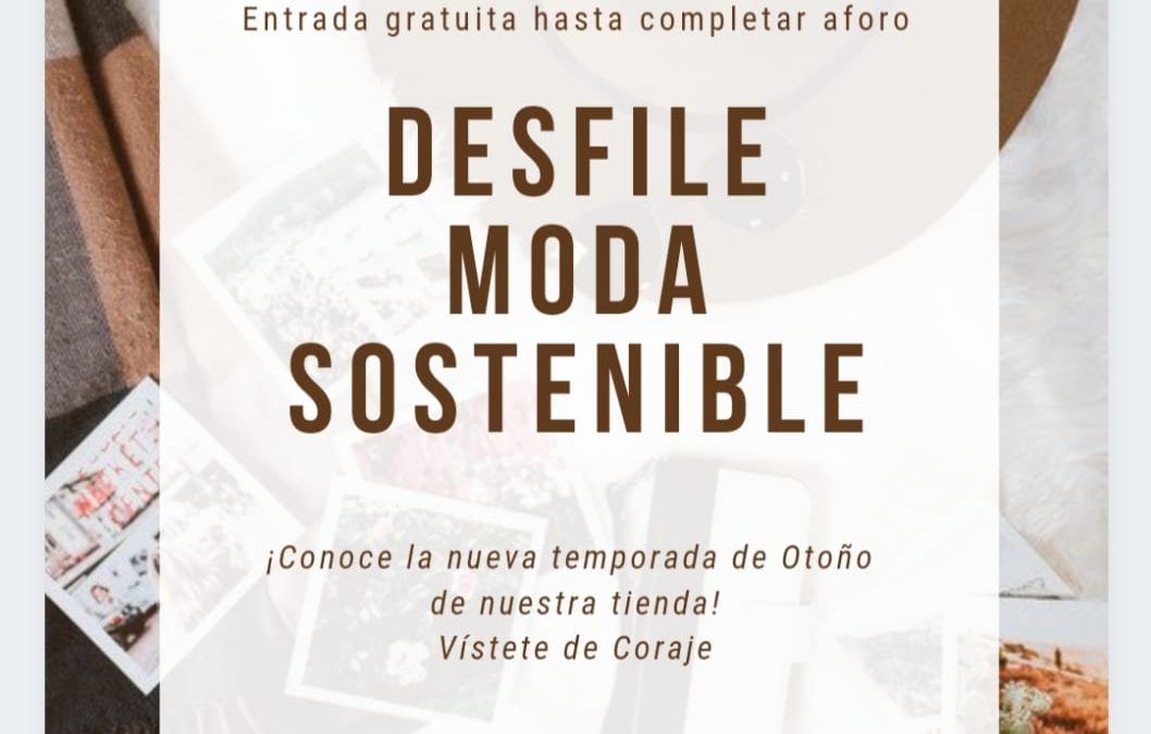 El día 9 Madre Coraje organiza en Pamplona un desfile de Moda Sostenible para presentar la temporada otoño-invierno