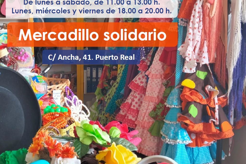 Mercadillo de trajes y complementos flamencos en Puerto Real