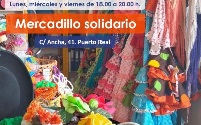 Mercadillo de trajes y complementos flamencos en Puerto Real