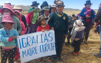 Madre Coraje y la Comunidad de Madrid apoyan a 57 familias en Perú ante las heladas y adversidades climatológicas