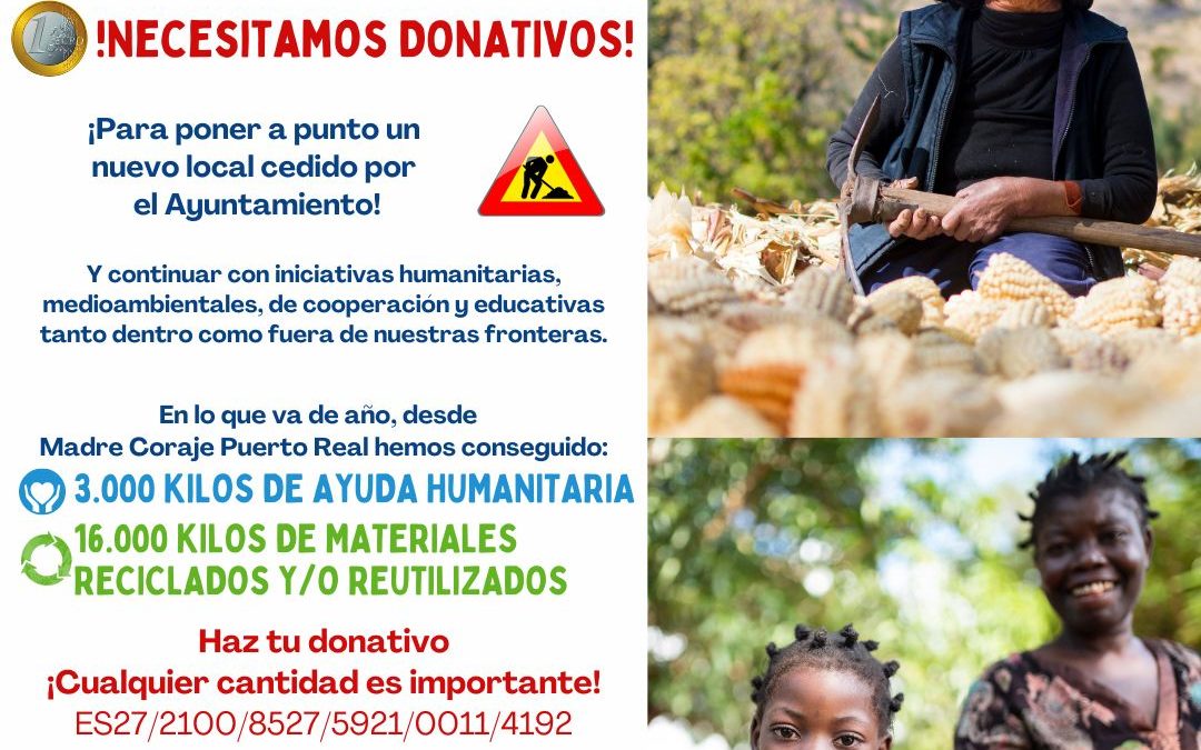 SOS: ¡Necesitamos donativos!