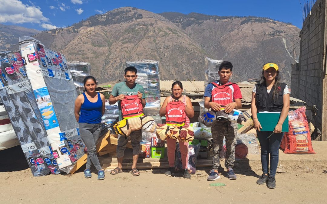 Madre Coraje y el Ayuntamiento de Córdoba apoyan en Perú a 25 familias con alimentos, materiales y formación