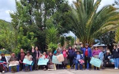 Alimentos para 70 familias peruanas afectadas por un grave incendio forestal que dejó 7 fallecidos