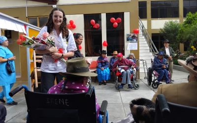 María, voluntaria internacional