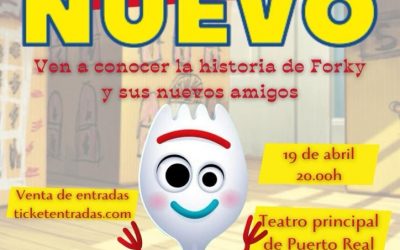 El Teatro Principal de Puerto Real acoge el 19 de abril el Show Infantil ‘Ha llegado un juguete nuevo’ a beneficio de Madre Coraje