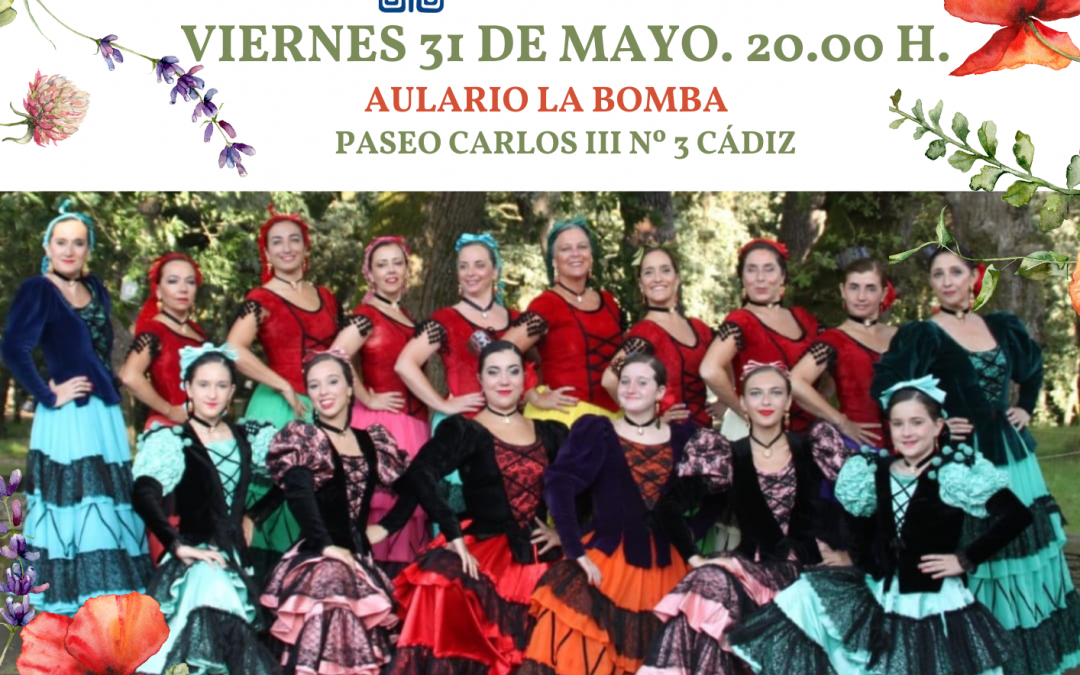 ‘Danzas folclóricas’ a beneficio de Madre Coraje el 31 de mayo en el Aulario La Bomba de la Universidad de Cádiz