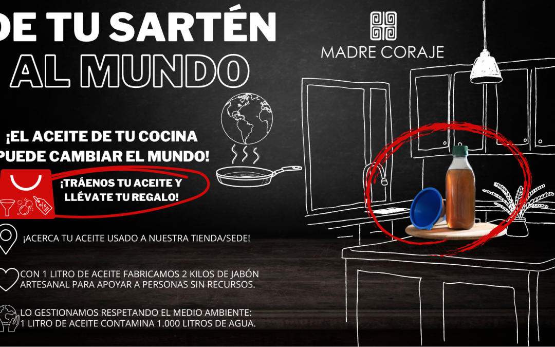 Lanzamos nuestras campañas ‘De tu sartén al mundo’, en Andalucía, y ‘De tu percha al mundo, en Madrid