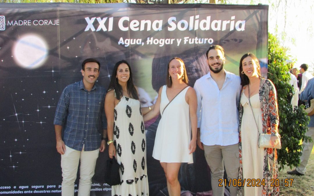 XXI Cena Solidaria Madre Coraje en Málaga
