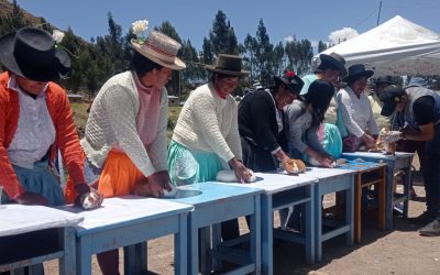 Apoyo a 350 familias peruanas fomentando el despegue comercial de sus productos agrícolas