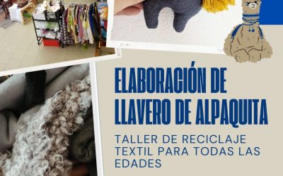 Taller de reciclaje textil en nuestra tienda de Pamplona