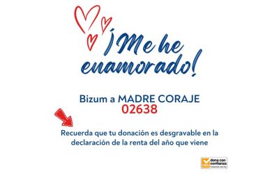 ‘Me he enamorado’, campaña de recaudación de fondos a través de bizum