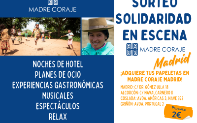 Madre Coraje Madrid arranca su Sorteo ‘Solidaridad en Escena’