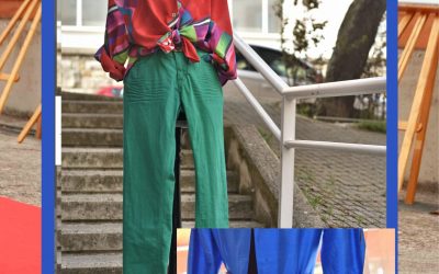 El casco antiguo de Pamplona acoge el ‘Desfile Reto colección Coraje’: moda sostenible con conciencia social y medioambiental