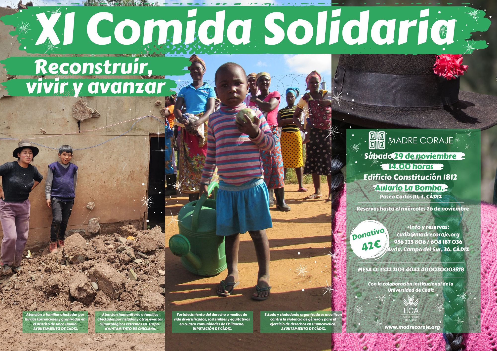 XI COMIDA SOLIDARIA MADRE CORAJE CÁDIZ nov2025
