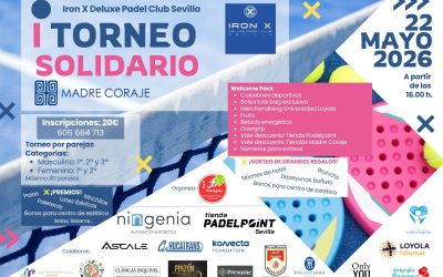 Iron X Deluxe Padel Club Sevilla acoge el I Torneo Solidario de Madre Coraje