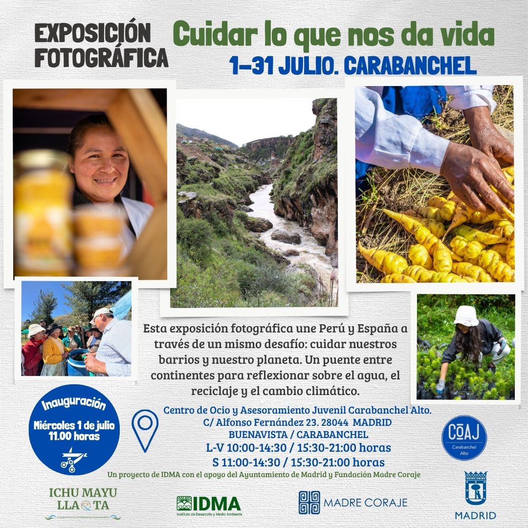 EXPOSICIÓN CUIDAR LO QUE NOS DA VIDA Inauguración